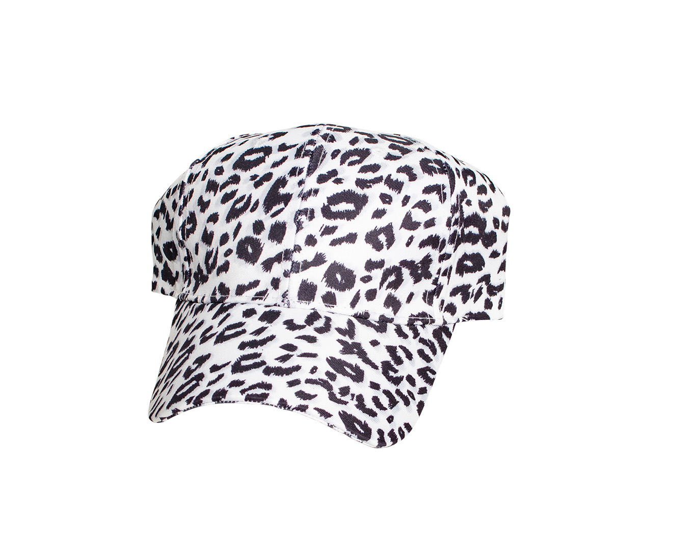 LEOPARD PRINT CAP WHITE - Tropicana Collection